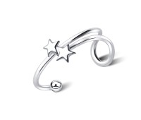 Bigger Dual Star Ear Cuff EC-102b